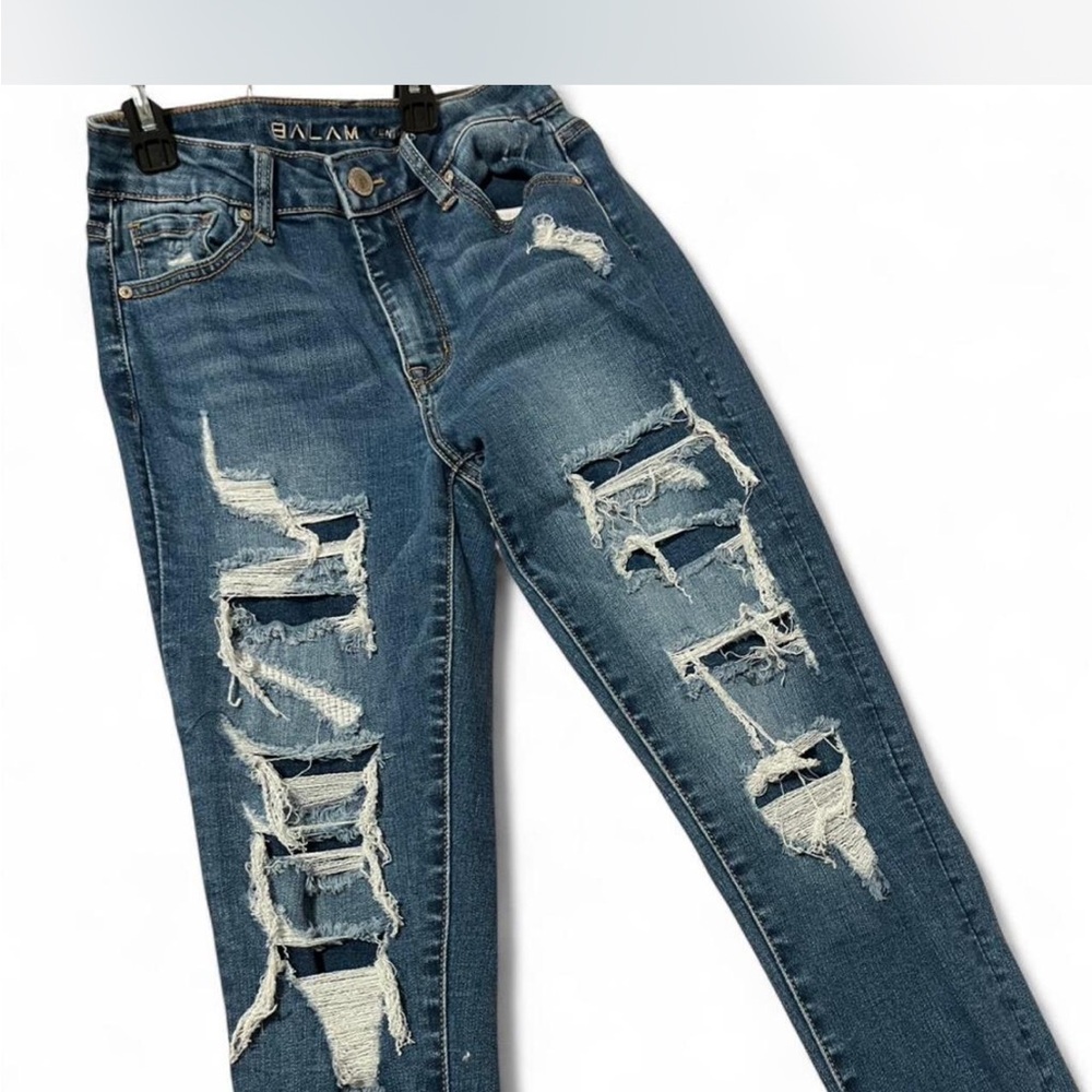 Ripped Blue Jeans
